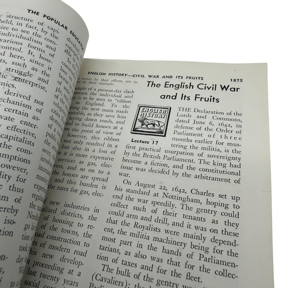 The Popular Educator Magazine Issue 21 In Your Home Self Education Vintage - Picture 5 of 7